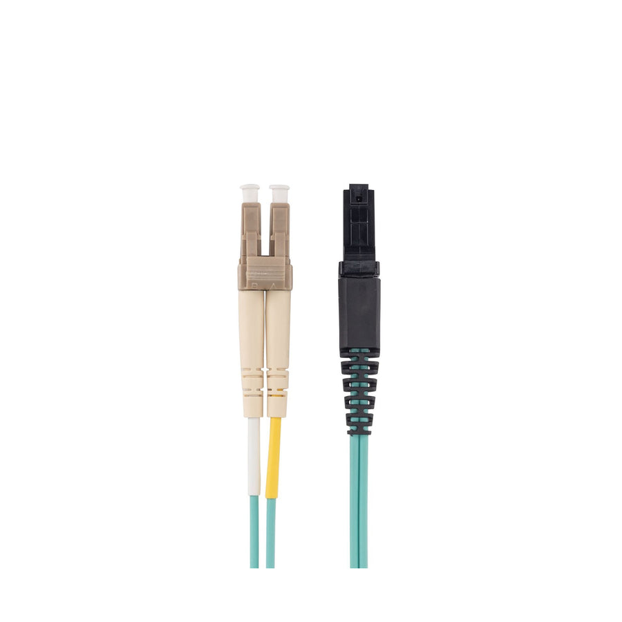 DYNAMIX FL-LCMT50-5 - 5M 50u LC/MT-RJ OM3 Fibre Lead Duplex Multimode Aqua LSZH Jacket