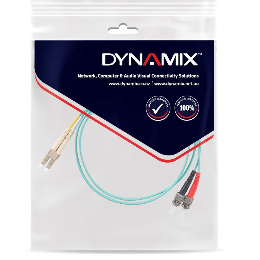 Dynamix  FL-LCST50-2 OM3 LC to ST Fibre Lead - 2m