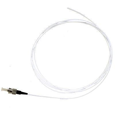 DYNAMIX FPT-OM3ST - 2M ST Pigtail OM3 1x Stück Weiß 900um Multimode Faser Tight Buffer LSZH Mantel