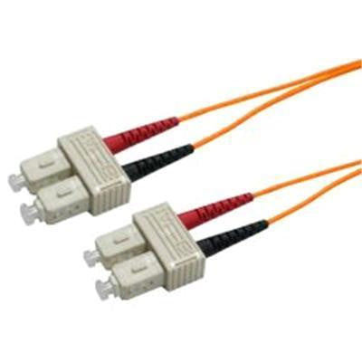 DYNAMIX FL-SCSC-1 - 1M 62.5u SC/SC OM1 Fibre Lead Duplex Multimode Orange LSZH Jacket