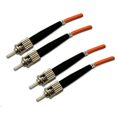 DYNAMIX FL-STST-20 - 20M 62.5u ST/ST OM1 Fibre Lead Duplex Multimode Orange LSZH Jacket