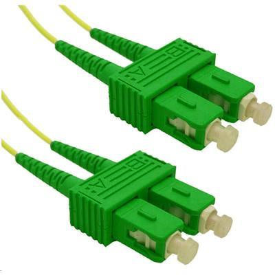 DYNAMIX FSM-SCASCA-3 - 9u SC APC/SC Duplex Single Mode G657A1 Bend Insensitive Fibre Lead Yellow LSZH Jacket