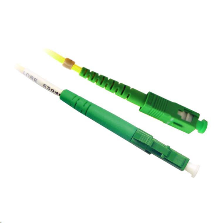 DYNAMIX FSM-LCASCA-3 - 9u LC APC/SC Duplex Single Mode G657A1 Bend Insensitive Fibre Lead Yellow LSZH Jacket