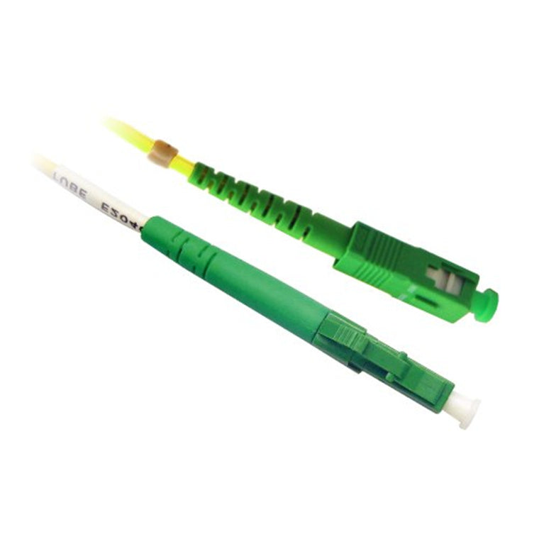 DYNAMIX FSM-LCASCA-1-SX - 1M 9u LCAPC/SCSimplex Single Mode G657A1 Bend Insensitive Fibre Lead Yellow LSZH Jacket