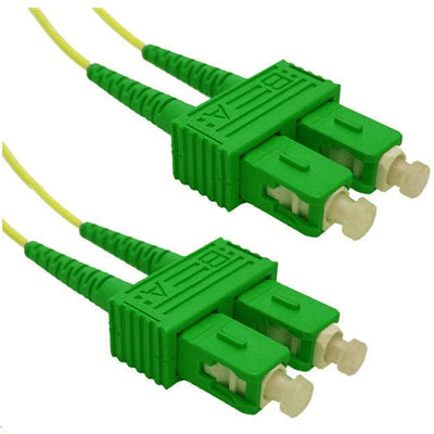 DYNAMIX FSM-SCASCA-0 - 0.5M 9u SC APC/SC APC SM G657A1 Bend Insensitive Fibre Lead Yellow LSZH Jacket