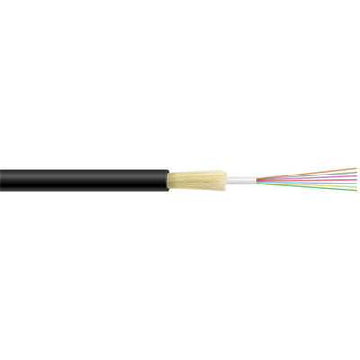 DYNAMIX F-LTGOS206-2KM - 2km G.652D 6 Core Singlemode Loose Tube GEL outdoor Fibre Cable Roll Black OFNR Jacket
