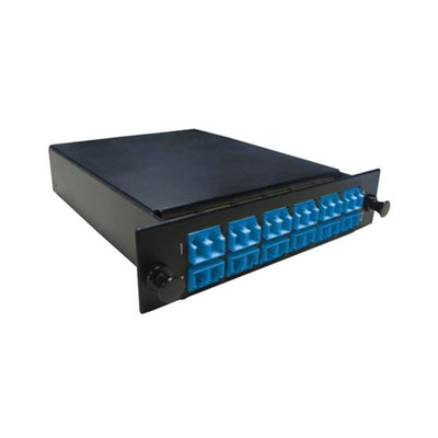 DYNAMIX FPP-MPOSM-LC24 - MPO SM 6 Port LC Quad Single-mode 24 Fibre Cassette Dual Polarity A/C