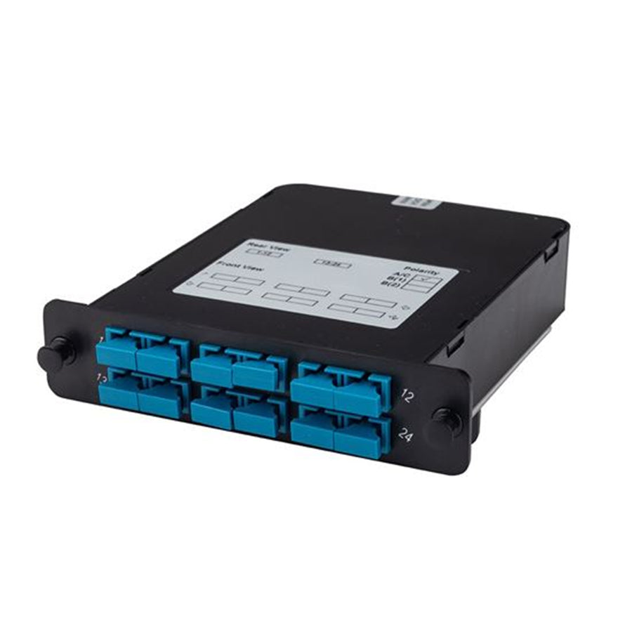 DYNAMIX FPP-MPOSM-SC12 - MPO SM 6 Port SC Duplex Single-mode 12 Fibre Cassette Dual Polarity A/C