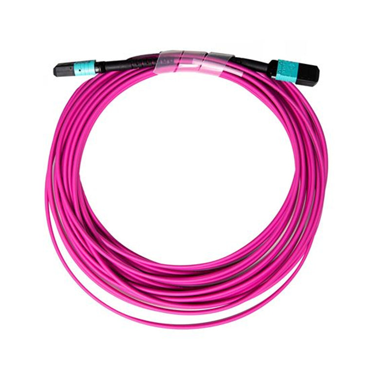 DYNAMIX FT-MPOOM4-10 - 10M OM4 MPO ELITE Trunk Multimode Fibre Cable Polarity C Crossed Trunk Cable