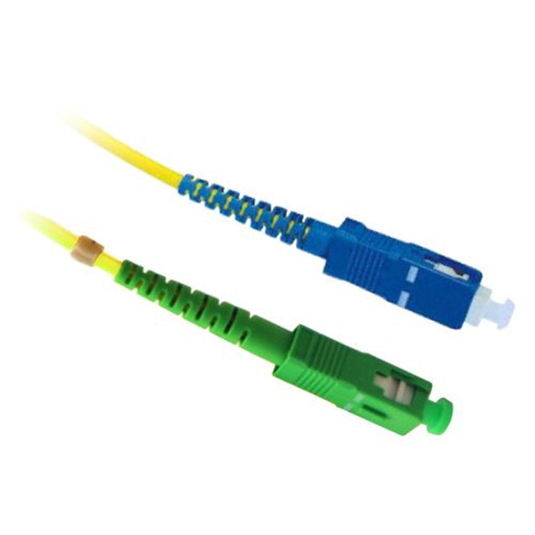 DYNAMIX FSM-SCASC-3 - SCAPC/SC SIngle mode G657A1 Duplex Fibre Lead LSZH Yellow Jacket