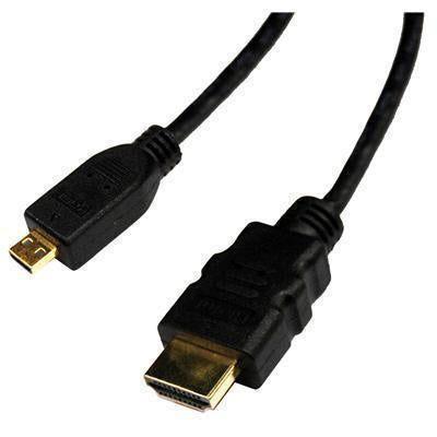 DYNAMIX C-HDMI-MIC-2 - 2m HDMI zu HDMI Micro Kabel v14 Max. Auflösung: 4K@30Hz Farbe Schwarz