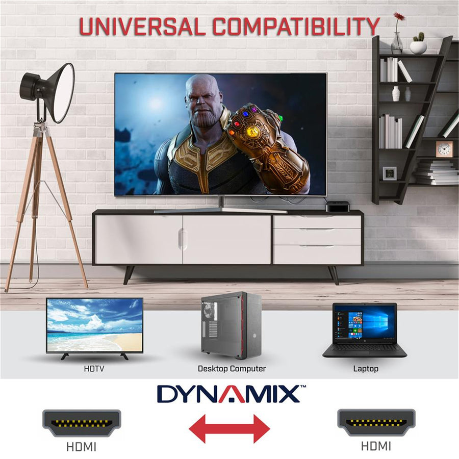 C-HDMIHSE-3 – 3m HDMI 10Gbit/s Slimline High-Speed-Kabel mit Ethernet. Max. Auflösung: 4K2K bei 24/30Hz