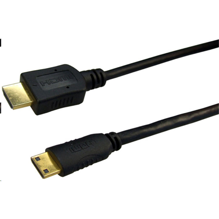 DYNAMIX C-HDMI14-HM-1 - 1m HDMI to HDMI Mini Cable High-Speed w/ Ethernet Max Res: 4K@60Hz (3840x2160)