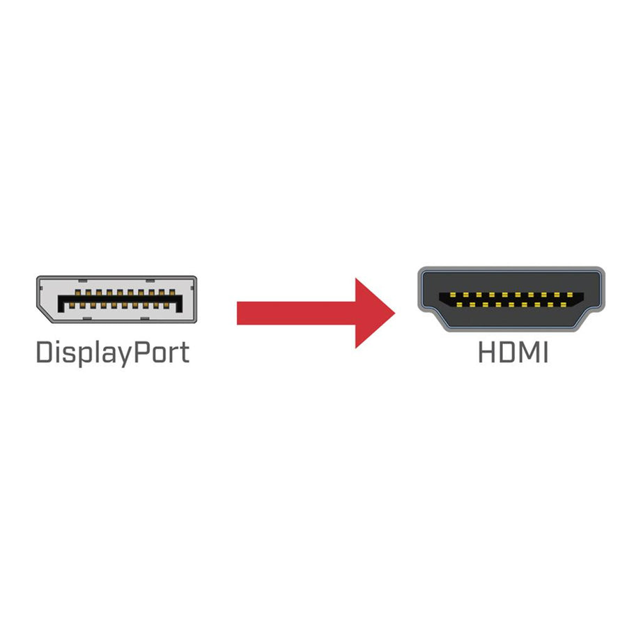 Dynamix  C-HDMIDP-2  DisplayPort 1.2 to HDMI 1.4 Cable - 2m