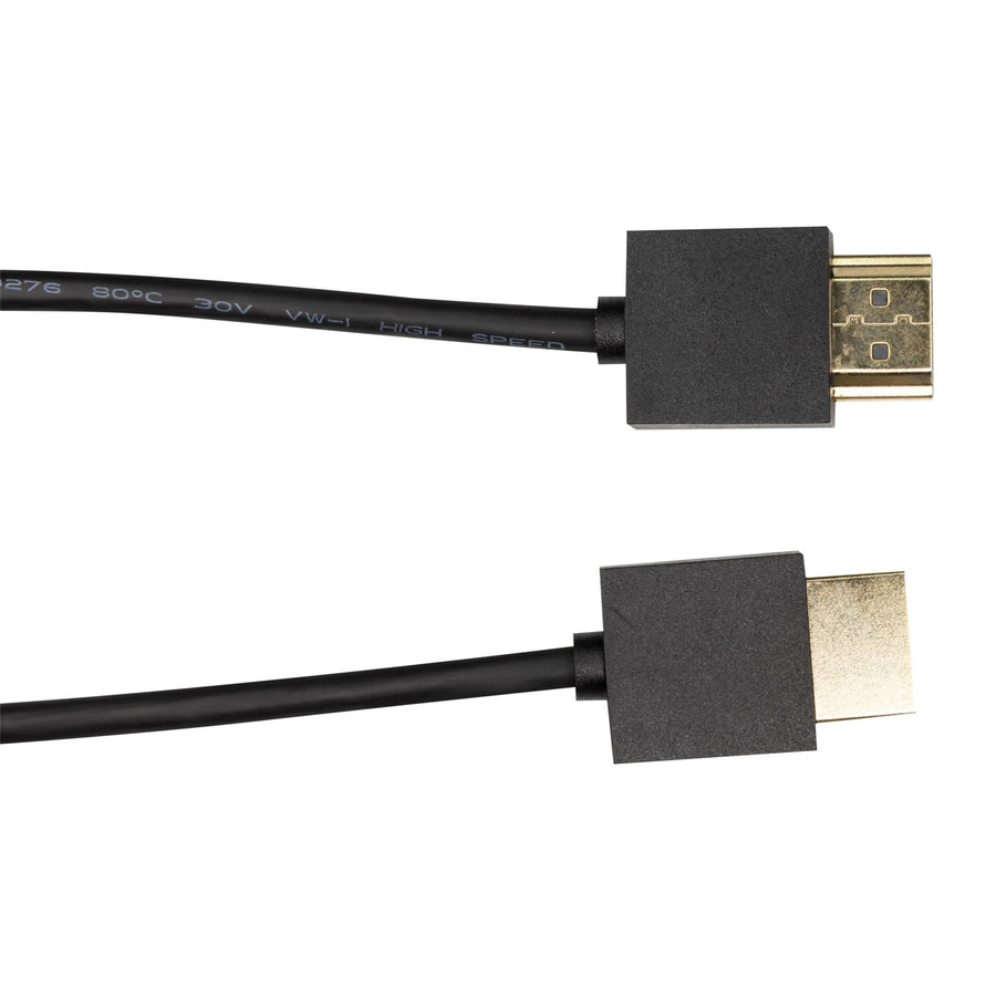 C-HDMI2BLK-3 - 3m HDMI BLACK Nano High Speed w/ Ethernet Cable. UHD Display up to 4K2K@60Hz.