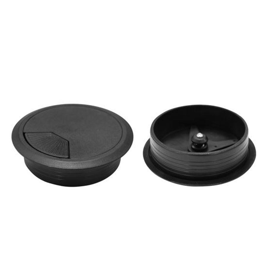 DYNAMIX CG60BK - 60mm Round Desk Grommet Black
