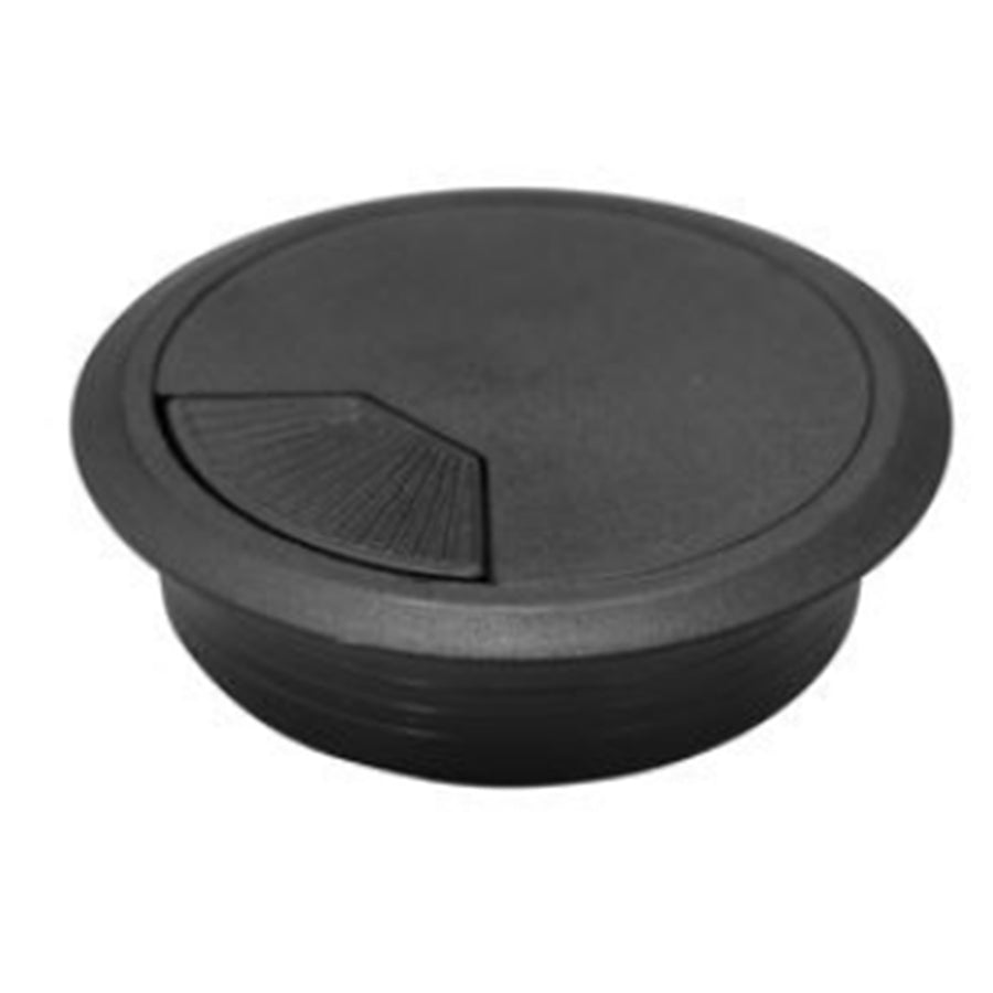 DYNAMIX CG80BK - 80mm Round Desk Grommet Black
