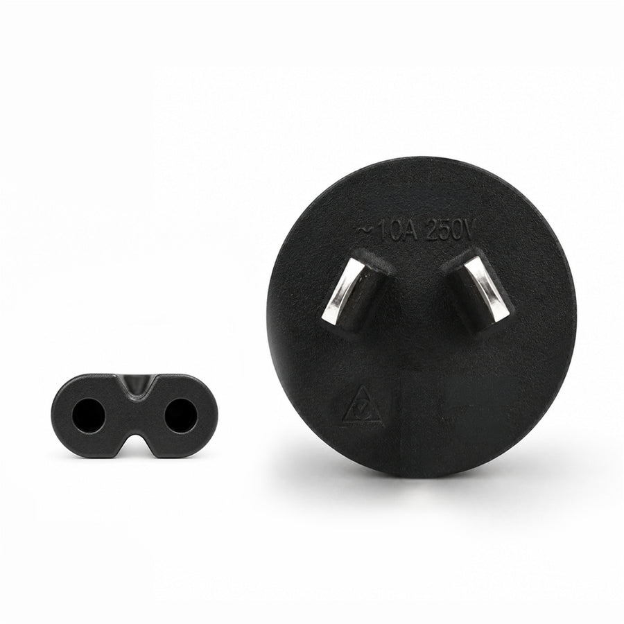 DYNAMIX C-POWERN8-8 - 8M 2-Pin plug to C7 Figure Figure 8 connector. 7.5A. SAA approved power cord. 0.75mm