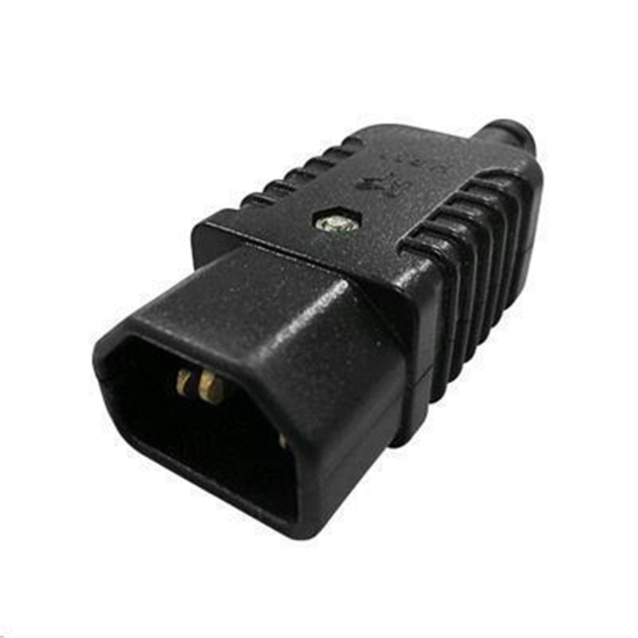 DYNAMIX PA-IEC14 - Re-wire able IEC Male C14 10A plug Termination: Screw Terminals