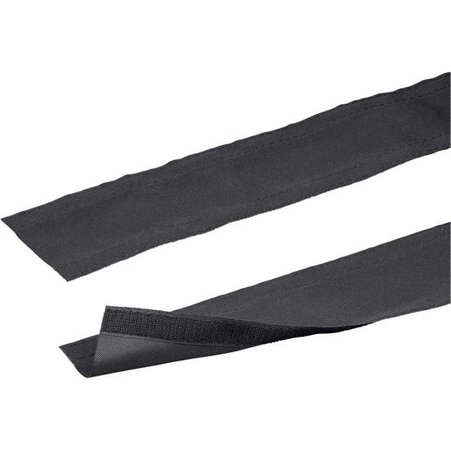 DYNAMIX VCC100-25 - 25M Hook & Loop Carpet Cable Cover 100mm Wide Black.