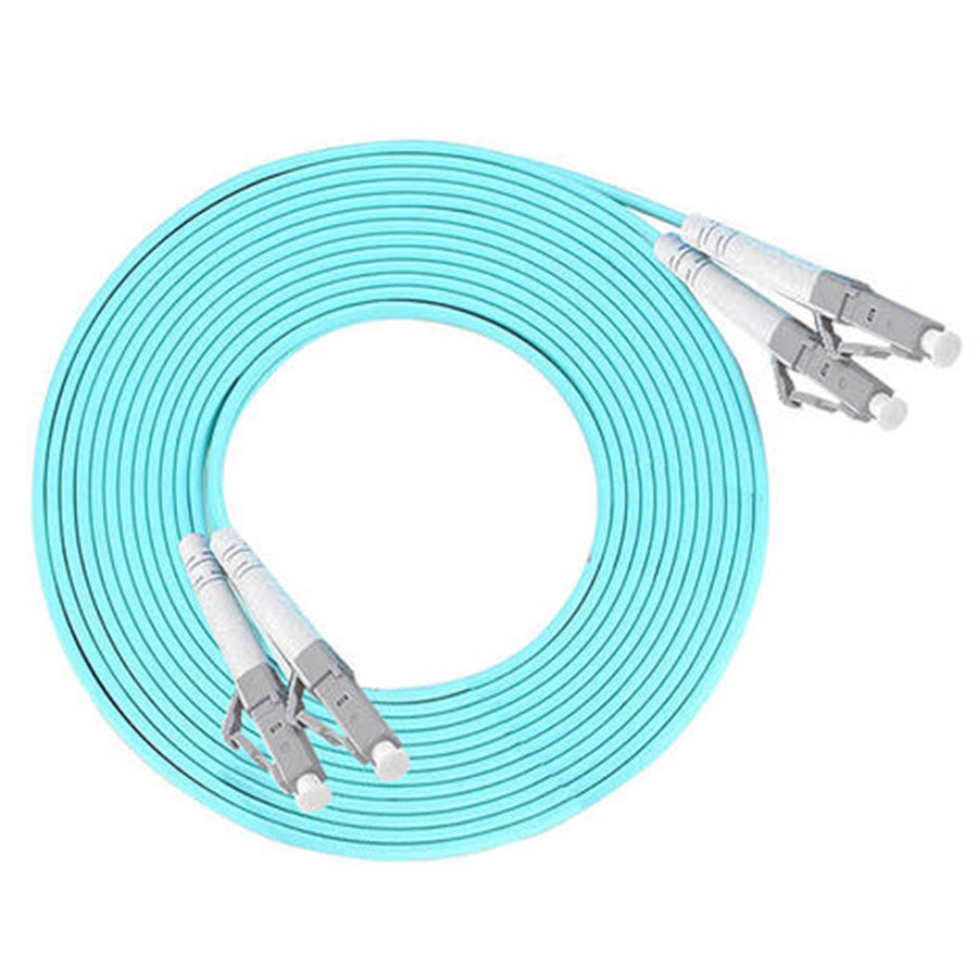 ETU-LINK FD50125MMOM3-A-3M - LWL-Duplex-Patchkabel 50/125µm Multimode OM3 LC-LC 3m Aqua