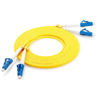 ETU-LINK FD9125SMOS2-Y-1M - Fibre Optic Duplex Patch Cord 9/125µm Single-mode OS2 LC-LC 1m Yellow