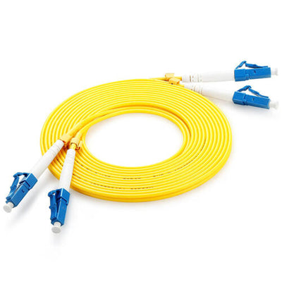 ETU-LINK Fiber Cable - 5m - Yellow LC to LC - OS2 - Single-mode - 9/125μm