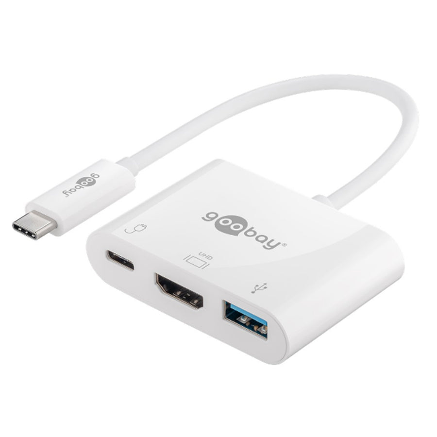 Goobay 51771 USB-C Multiport Adapt (HDMI  PD) 3A 60W