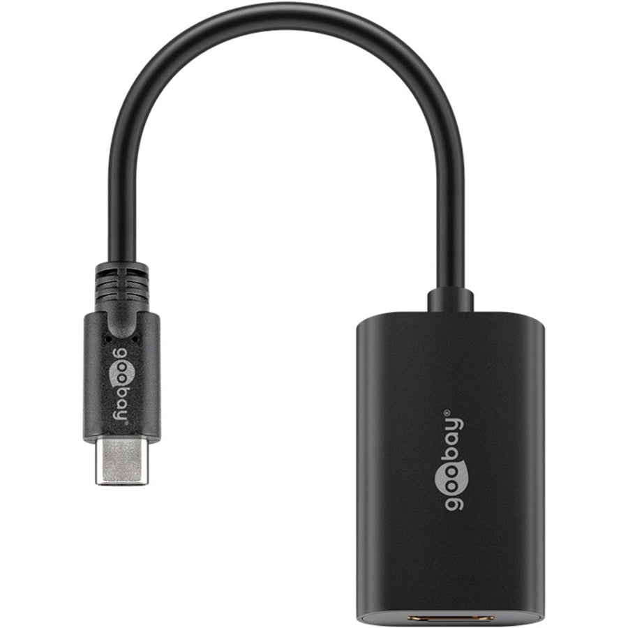 Goobay USB-C HDMI adapter (4k 60 Hz) black  0.2m