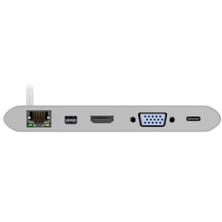 62113 - Goobay USB-C? All-in-1 Multiport Adapter  aluminium  silver