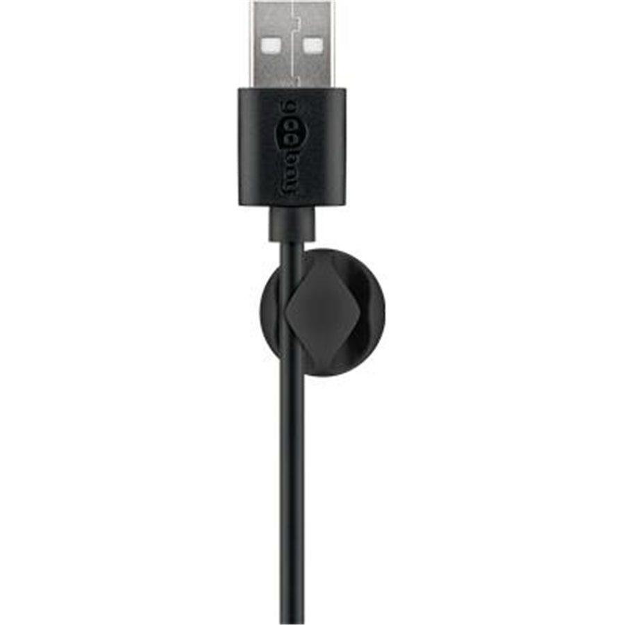 Goobay Cable Management 2 Slots MINI black