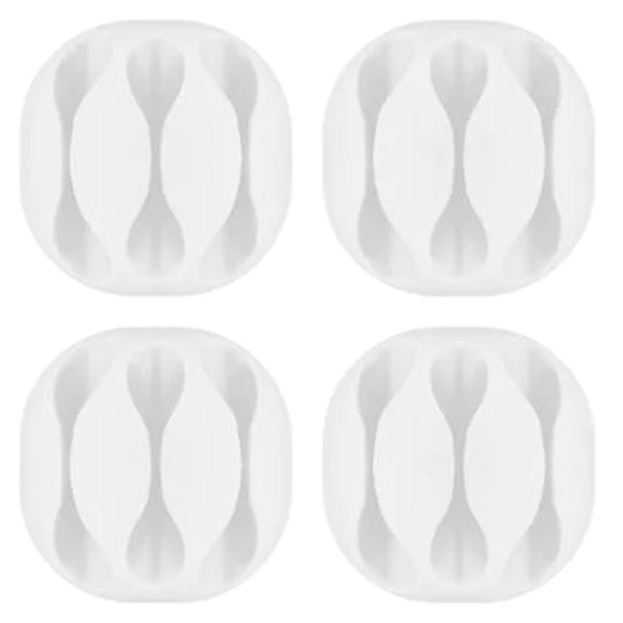 Goobay Cable Management 3 Slots white