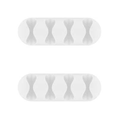 70400 - Goobay Cable Management 4 Slots  white