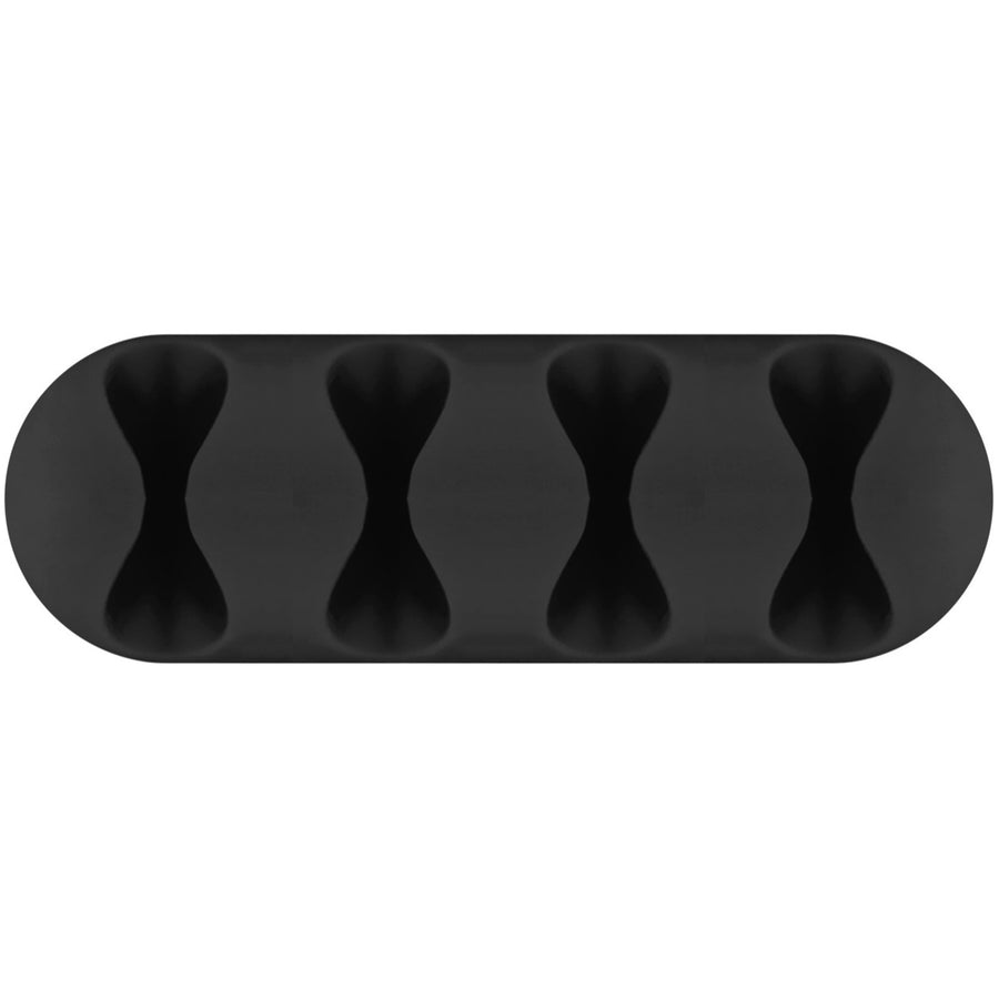 70406 - Goobay Cable Management 4 Slots  black