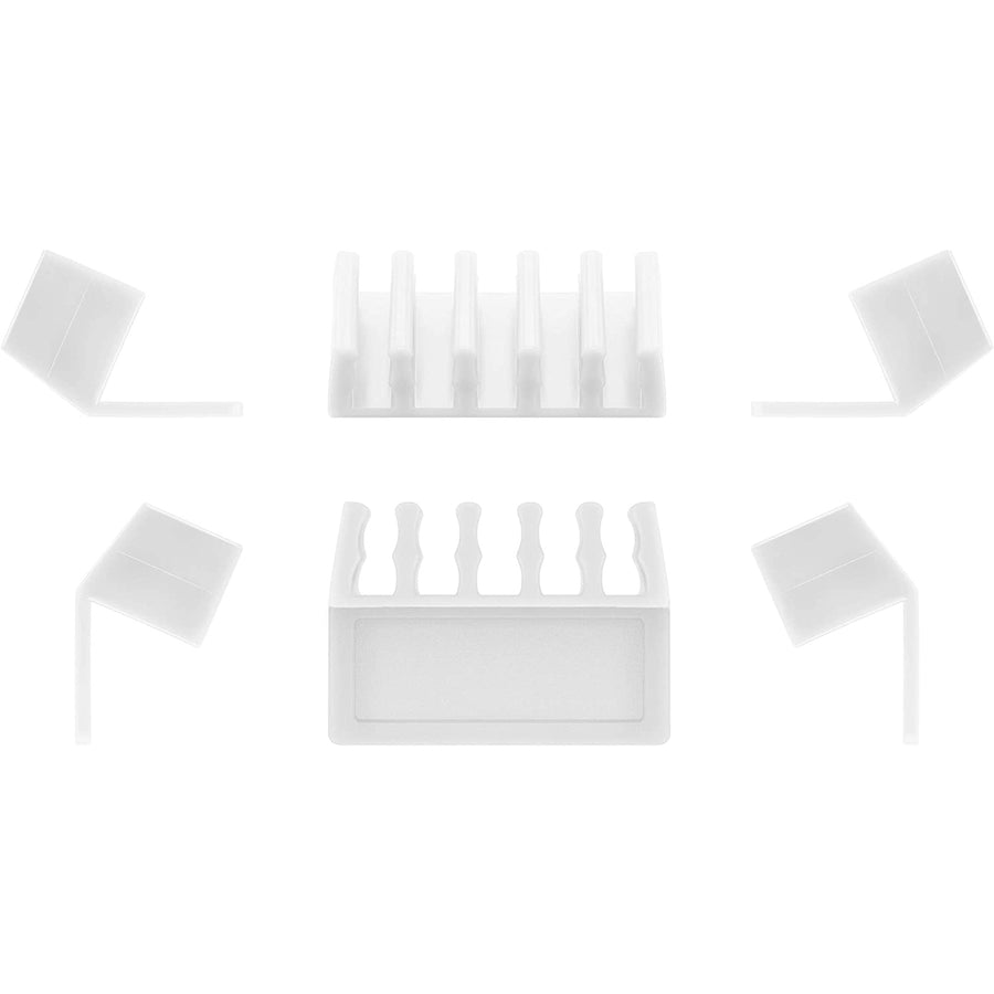Goobay  70431  Cable Management Clip - White