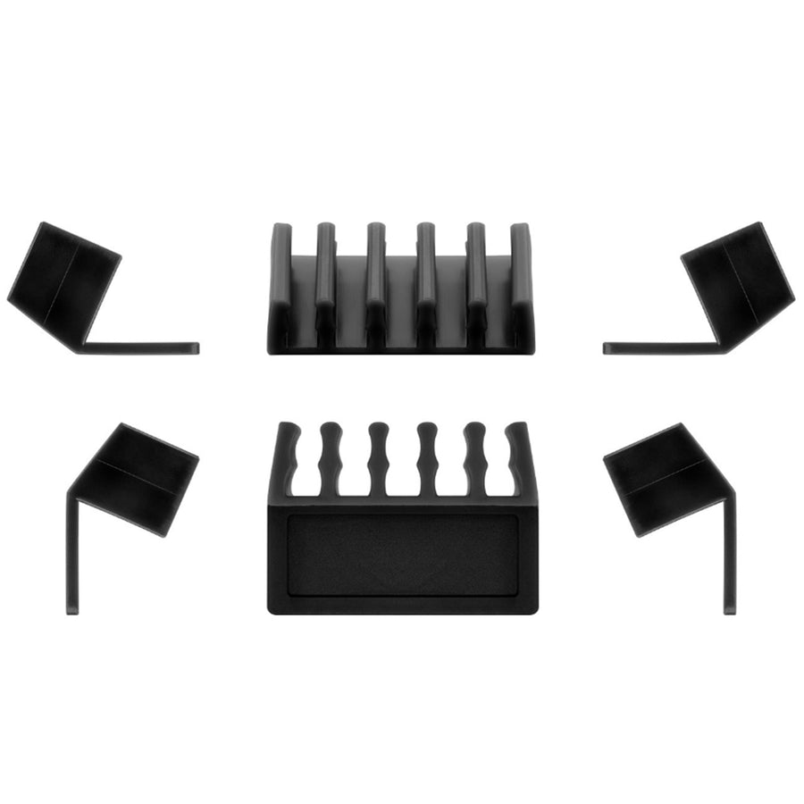Goobay  70433  Cable Management Clip - Black