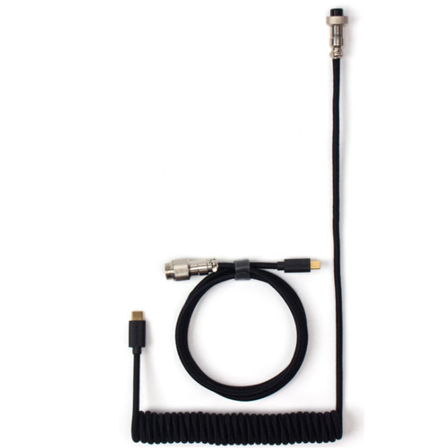 Keychron Coiled Type-C Cable Black