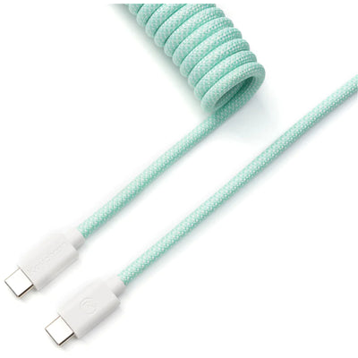Keychron Coiled Type-C Cable-Straight Mint
