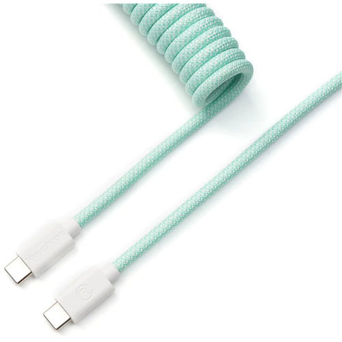 Keychron Coiled Type-C Cable-Straight Mint