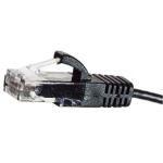 LGD-PLC6BL-0.5SL - Legrand Patch Lead Cat 6 UTP 0.5M RJ45 Slimline Black