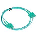 LGD-032631 - Legrand Patchkabel MM OM4 SC/SC Duplex - Aqua - 2m