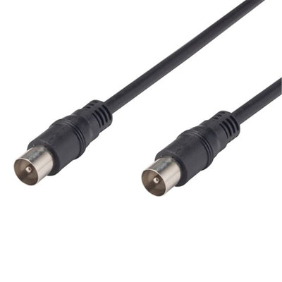 DYNAMIX CA-RF-MM5 - 5m RF Koaxialkabel Stecker auf Stecker