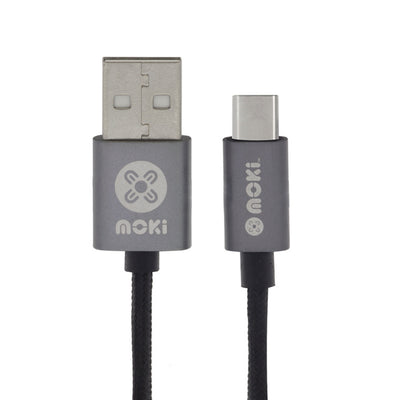 MOKI Recharge ACC-MSTTCCAB - Moki Braided USB-C SynCharge Cable 90cm