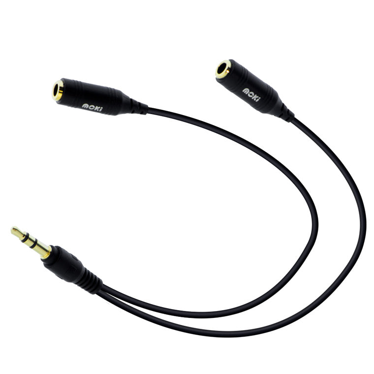 MOKI Cables ACC-SPLITC - Moki 3.5mm Splitter Cable