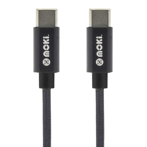 MOKI Recharge ACC-MTCCB90 - Moki Braided USB-C to USB-C SynCharge Cable - 90cm - Black