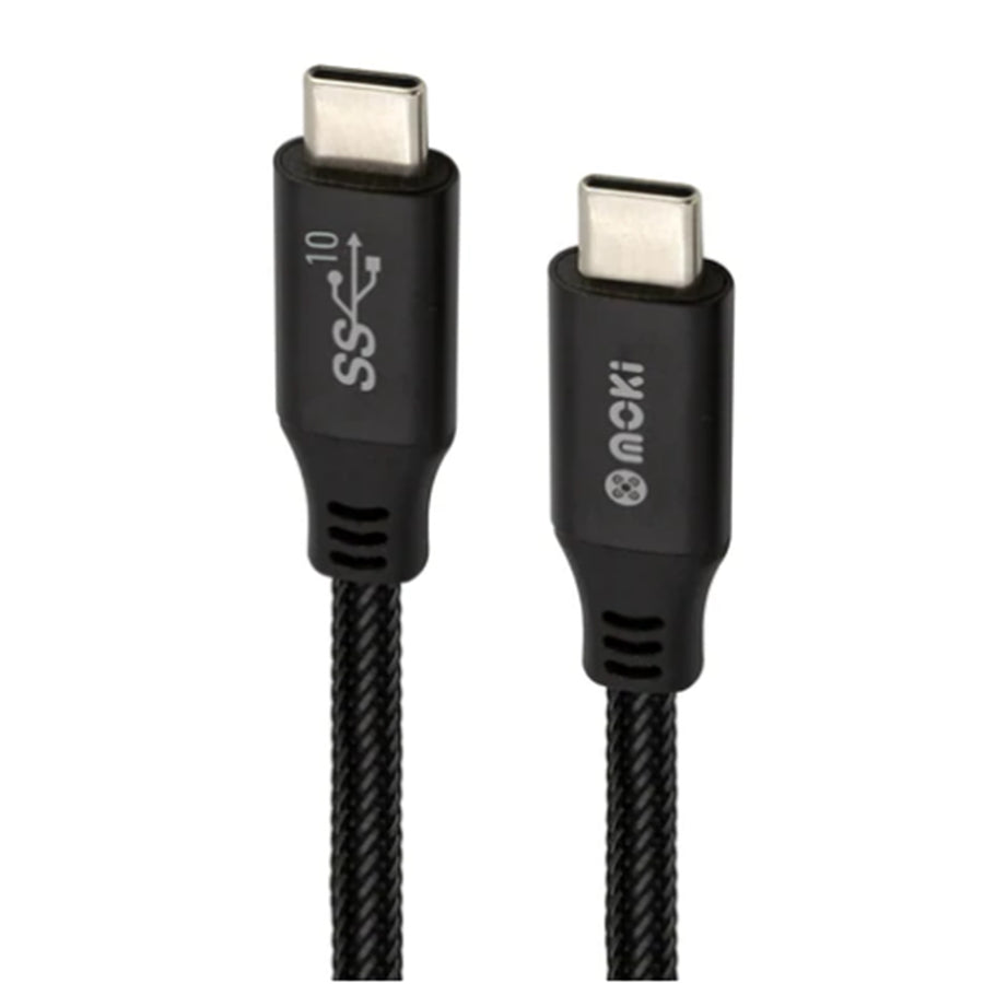 MOKI Recharge ACC-TCTC31 - Moki SynCharge Mesh Kabel USB 3.1 USB-C auf USB-C