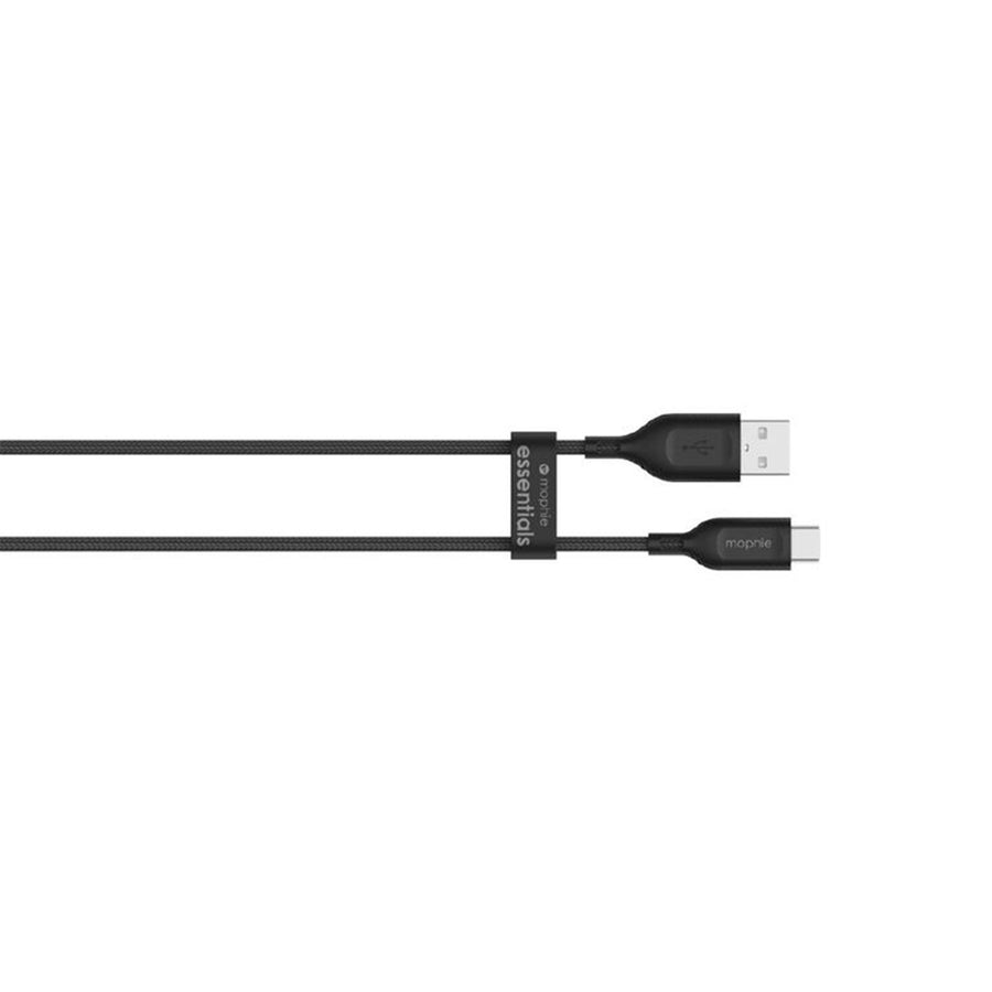 ZAGG 409912241 - Mophie Essential Cable A C Kabel - Schwarz, weich geflochten - 2m