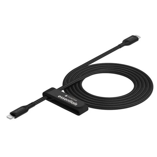 ZAGG 409912245 - Mophie Essential Cable C Lightning Cable - Black soft braided - 2m