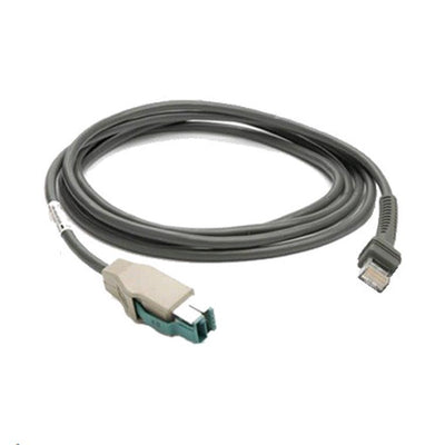 Zebra USB Scanner Cable - 2.1m for Motorola Scanners - Power Plus
