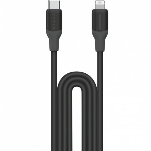 Momax    USB-C to Lightning Cable - 1.2m - Black
